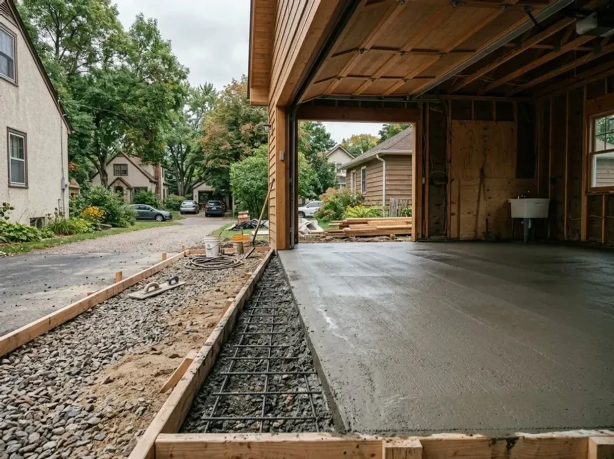 Detached Garage Floors